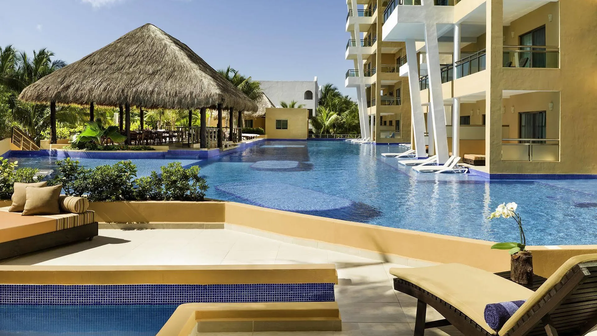 ***** Semesteranläggning (resort) El Dorado Seaside Suites Catamaran, Cenote & More Inclusive (Adults Only) Xpu Ha Mexiko